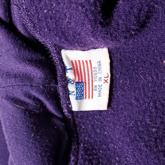Washington DC Purple Hoodie Souvenir Hoodie Extra Large - Picture 6 of 7